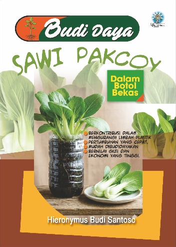 Sampul buku Budidaya sawi pakcoy...